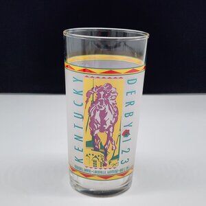 Kentucky Derby 123 Official Collectible Glass Aramark 1997 Horse Racing Winners